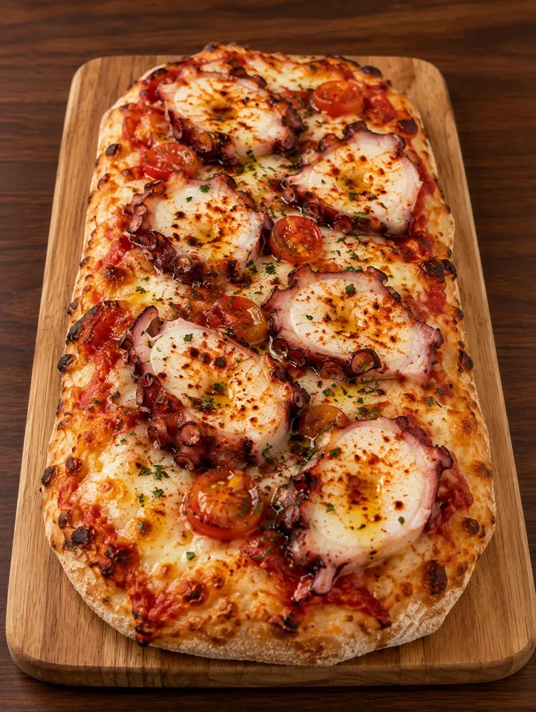Pinsa Pulpo a Feira