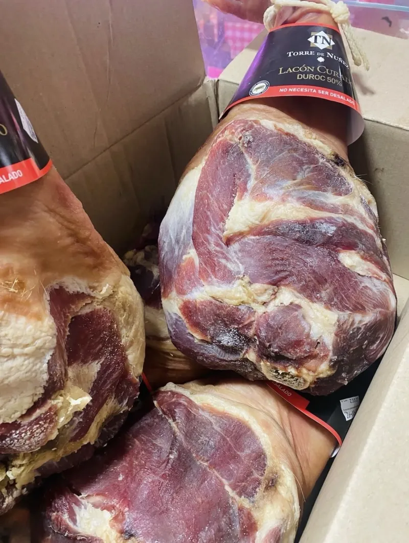 Lacón curado gallego Duroc